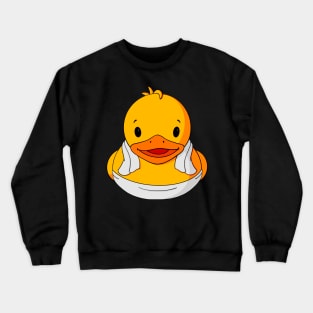 Spa Day Rubber Duck Crewneck Sweatshirt